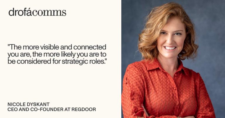 Nicole Dyskant, RegDoor CEO and Co-founder, on visibility and strategic roles for women in fintech