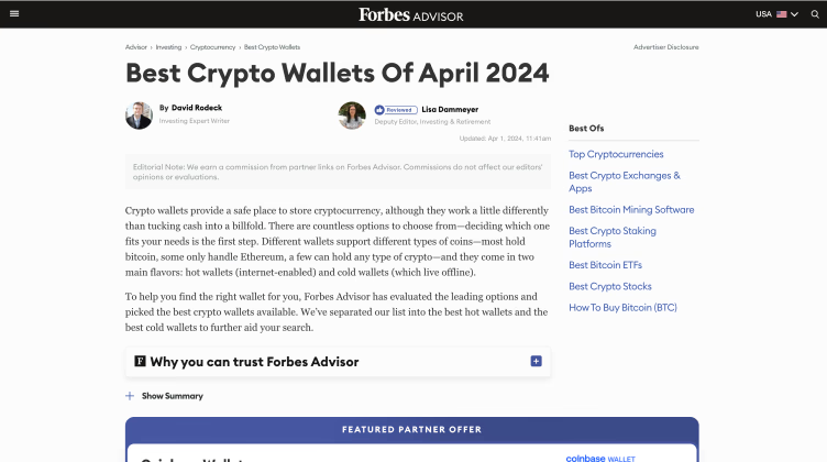 Mercuryo in Forbes