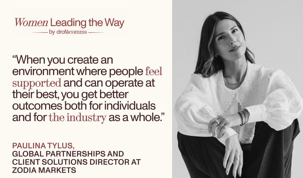 Paulina Tylus, Global Partnerships and Client Solutions Director at Zodia Markets, on women in crypto