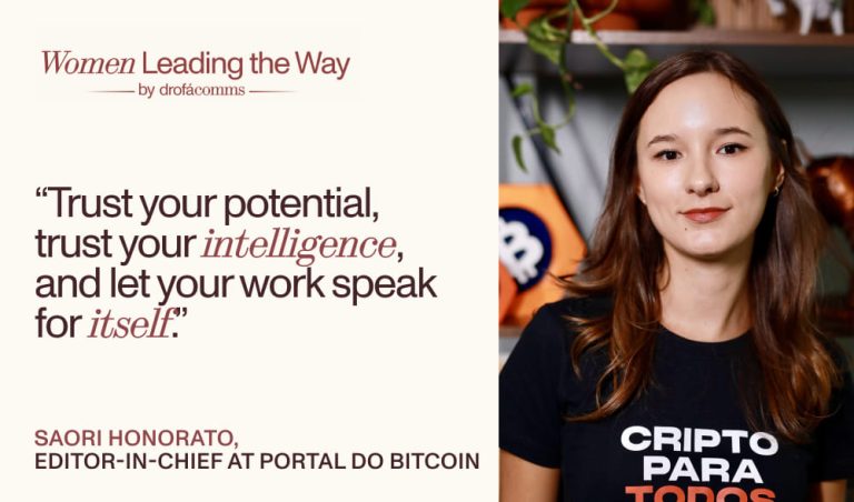 Saori Honorato, Editor-in-Chief at Portal do Bitcoin, on women in crypto journalism and regulation