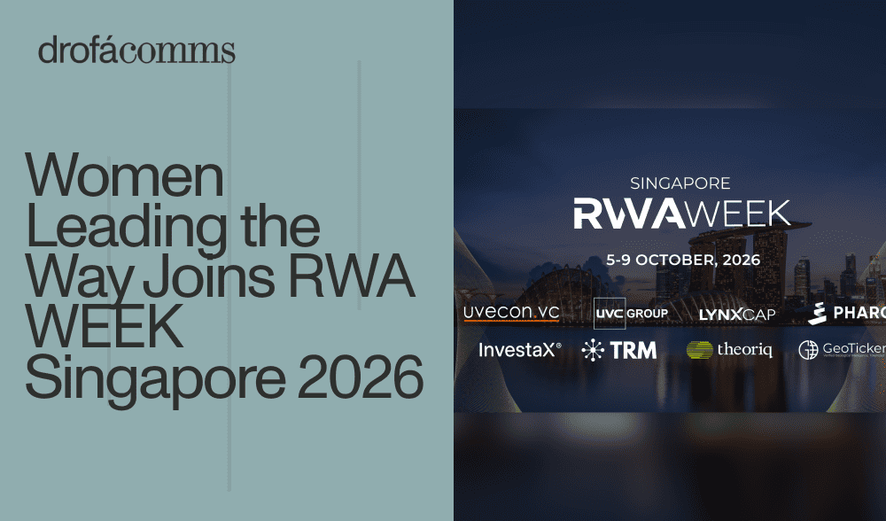 Women Leading the Way joins RWA WEEK Singapore 2026 as an official media partner