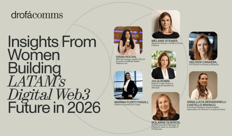 Seven women featured in Women Leading the Way’s LATAM Web3 special project on Brazil’s digital finance market